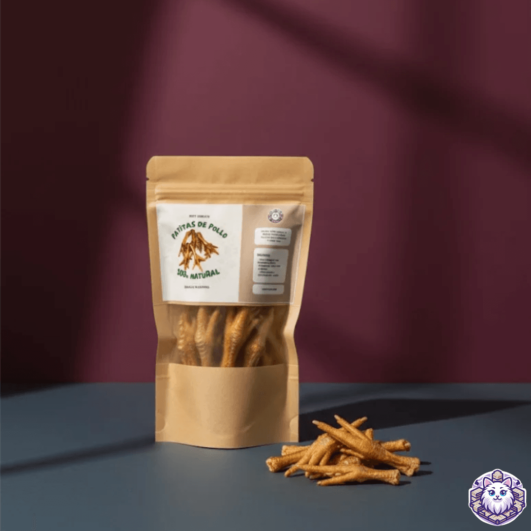 Patitas de Pollo Deshidratadas | Snack Artesanal de Grado Humano | Receta de Autor Gourmet KittyScratch