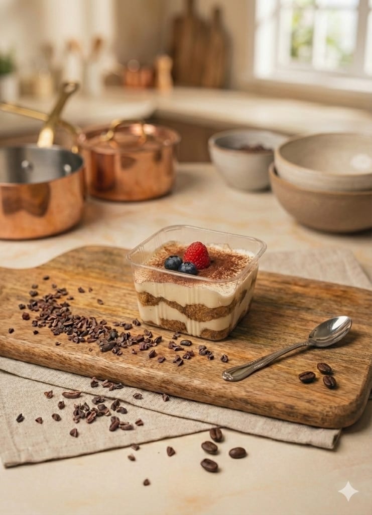 Tiramisu Gourmet para Mascotas | Alta Gastronomia para Mascotas | Receta de Autor Gourmet KittyScratch